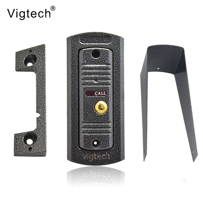

Vigtech Video Door Phone Intercom System Video Door Bell Outdoor Camera /CMOS IR Night Vision For home/apartment Free Shipping