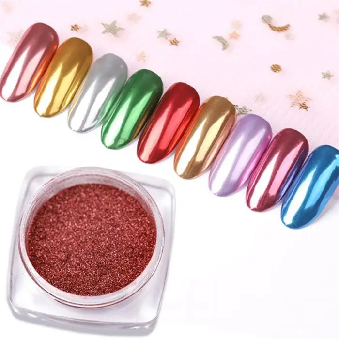 2ml Nail Powder Bright Nail Art Pigment Nail Decoration Manicure OR88