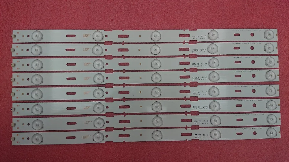 Комплект 8 шт. 5 светодиодный 428 мм светодиодный Подсветка полосы для ТВ 40VLE6520BL SAMSUNG_2013ARC40_3228N1 40-LB-M520 40VLE4421BF