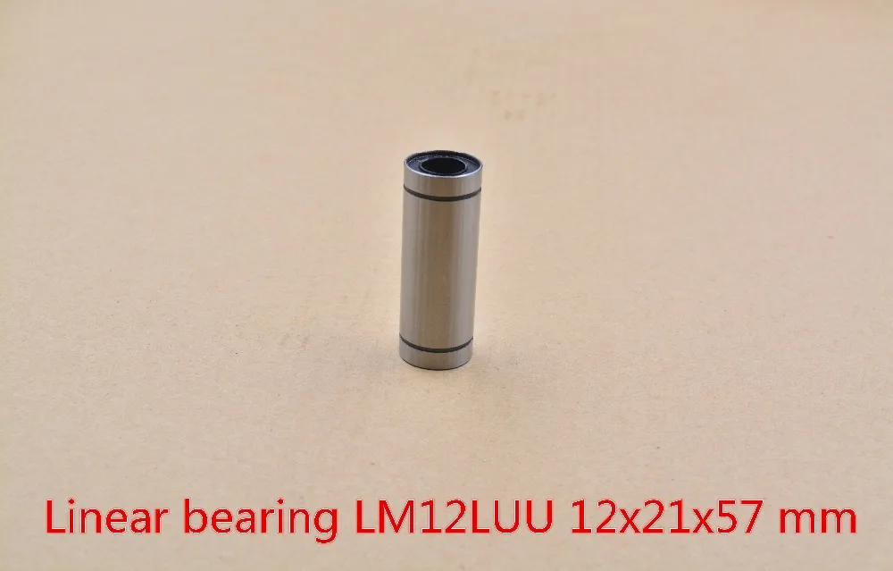 LM12LUU 12 мм x 21 57 Линейный шарикоподшипник втулка для стержня круглый вал cnc 1