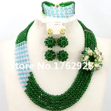 Удивительный невесты подарок комплект ювелирных изделий в Дубае Африканский комплект ювелирных изделий Цепочки и ожерелья комплект цена оптовой продажи