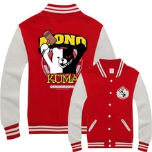 New Danganronpa Hoodies Anime Hooded Winter cotton baseball Coats Jackets Men Sweatshirt