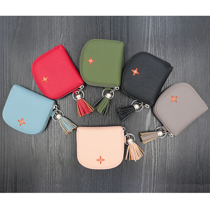 Buy LAUWOO Cute Coin Purse Key Chain For Women Girls