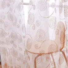 270 см высота) высокое качество вышивка занавески белые пасторальные шторы для спальни Короткие Занавески для гостиной