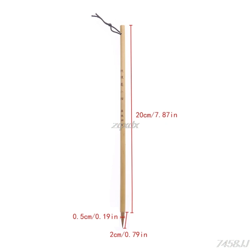 Китайская каллиграфия маленькая Обычная кисть для рисования Волчья шерсть и Прямая поставка
