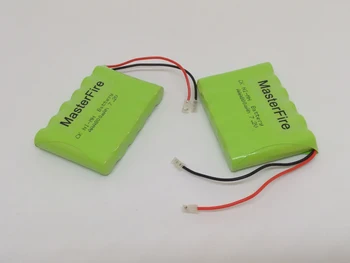

MasterFire 2PACK/LOT New 7.2V AAA 800mAh Ni-MH Battery Rechargeable NiMH Batteries Pack with plug