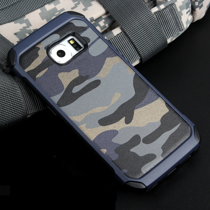 

ITEUU Army Camouflage Hard Case for Samsung Galaxy S7 S7 Edge Cases Shockproof Back Cover For Samsung S7 S7 Edge