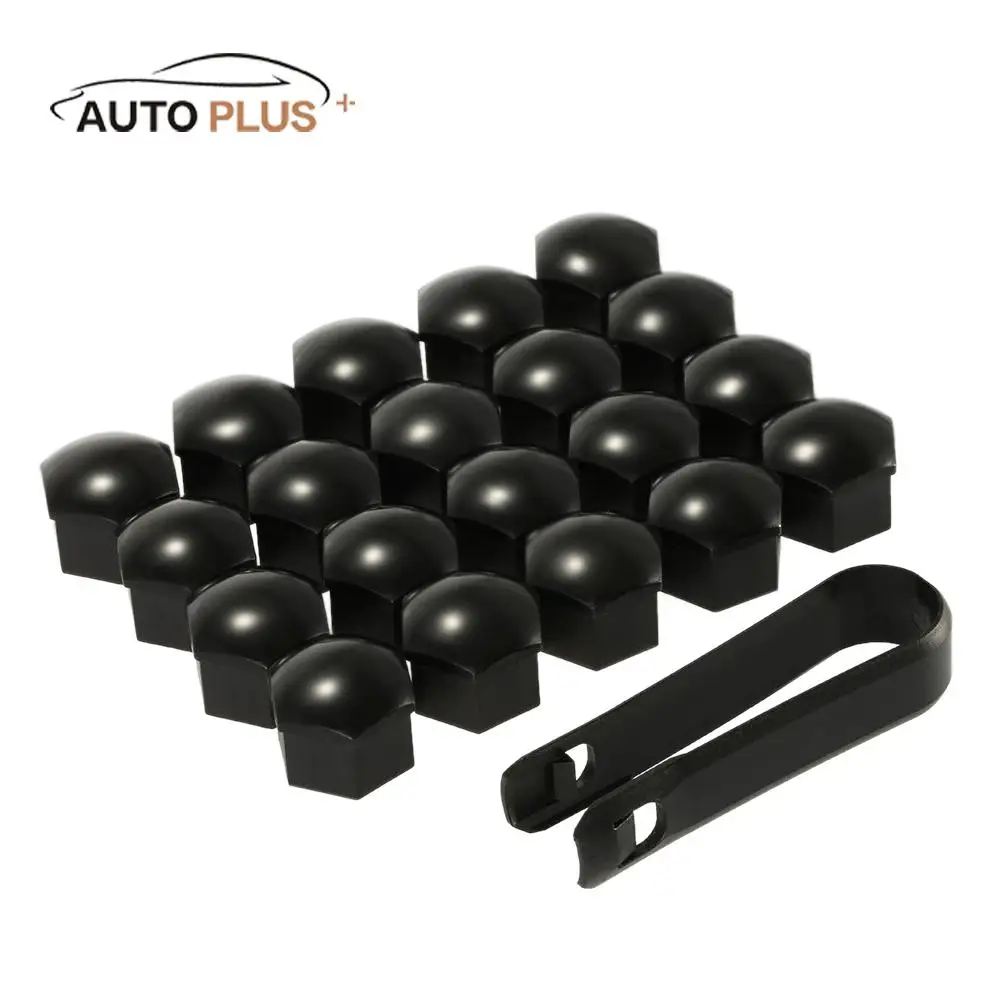 20Pcs 17mm Car Wheel Nuts Cover Bolt Cap Removal Tool Car Wheel Bolt
