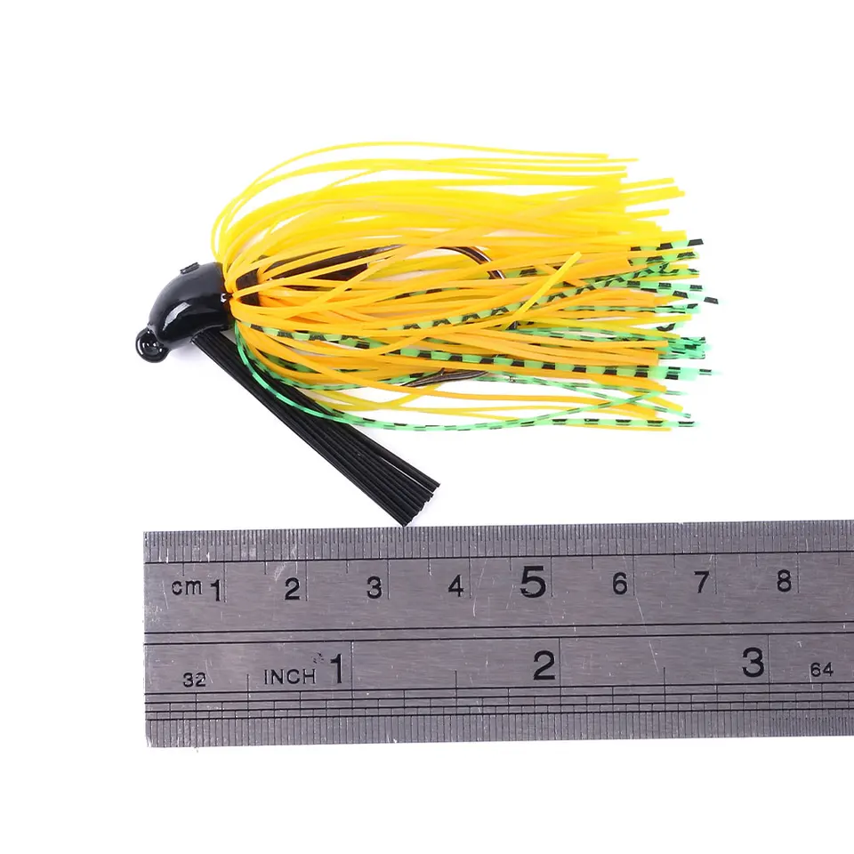 8 Esche In Gomma HENGJIA – 7cm 10g Per Trota, Luccio, Bass – Jig Morbido Super Pack