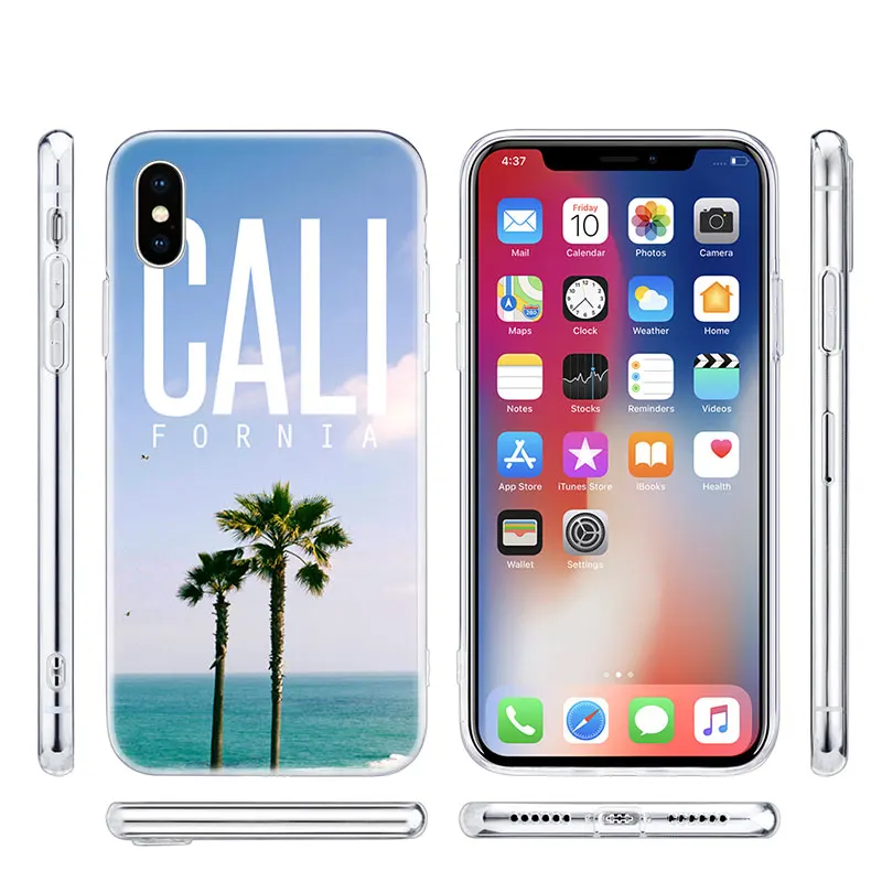 Модный силиконовый чехол для Apple IPhone 11 Pro XS Max X XR 7 8 6 6s Plus 5S SE мягкие чехлы из