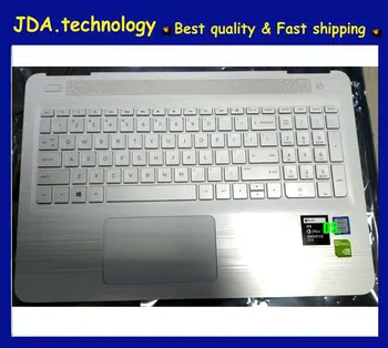 

wellendorff New Laptop top cover for HP PAVILION 15-AU Upper Case with Keyboard and Touchpad 856044-001 White
