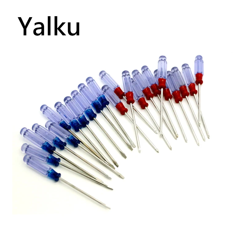 

Yalku Mini Hand Tools Precision Screwdriver Set 2pcs Tool Kit Household Repair Tool Slotted Phillips Screwdriver Set
