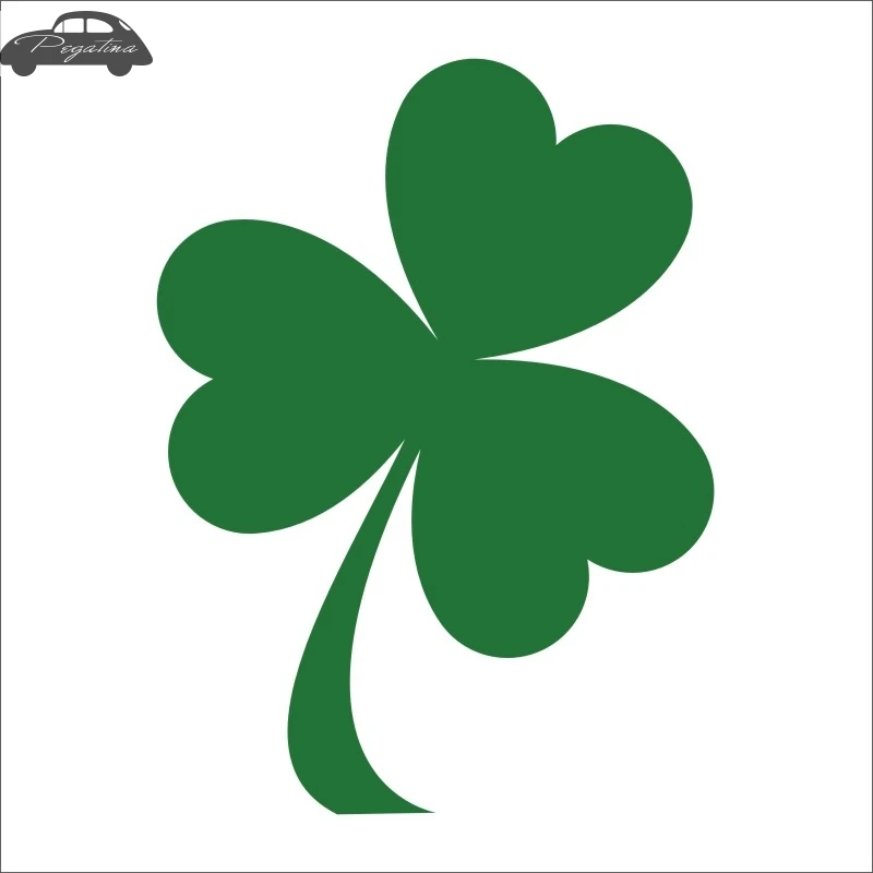 Pegatina Car Clover Lucky Service Sticker Car Decal Posters Vinyl Wall Decor Mural Sticker