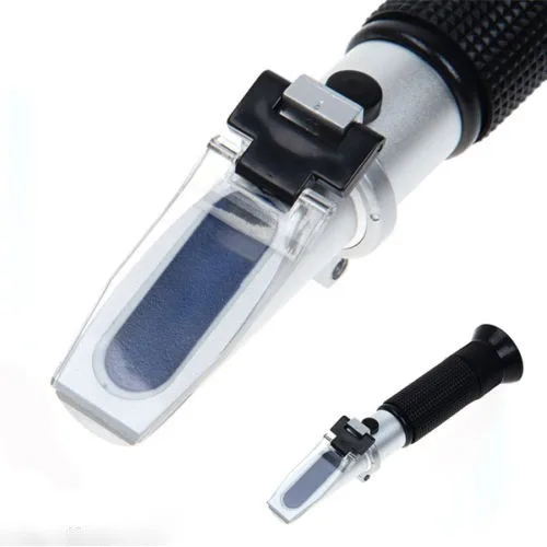 

Salinity Refractometer Meter Water Reader Marine 0~10% Salt Aquarium Test Tester 1.000-1.070 10-100/1000