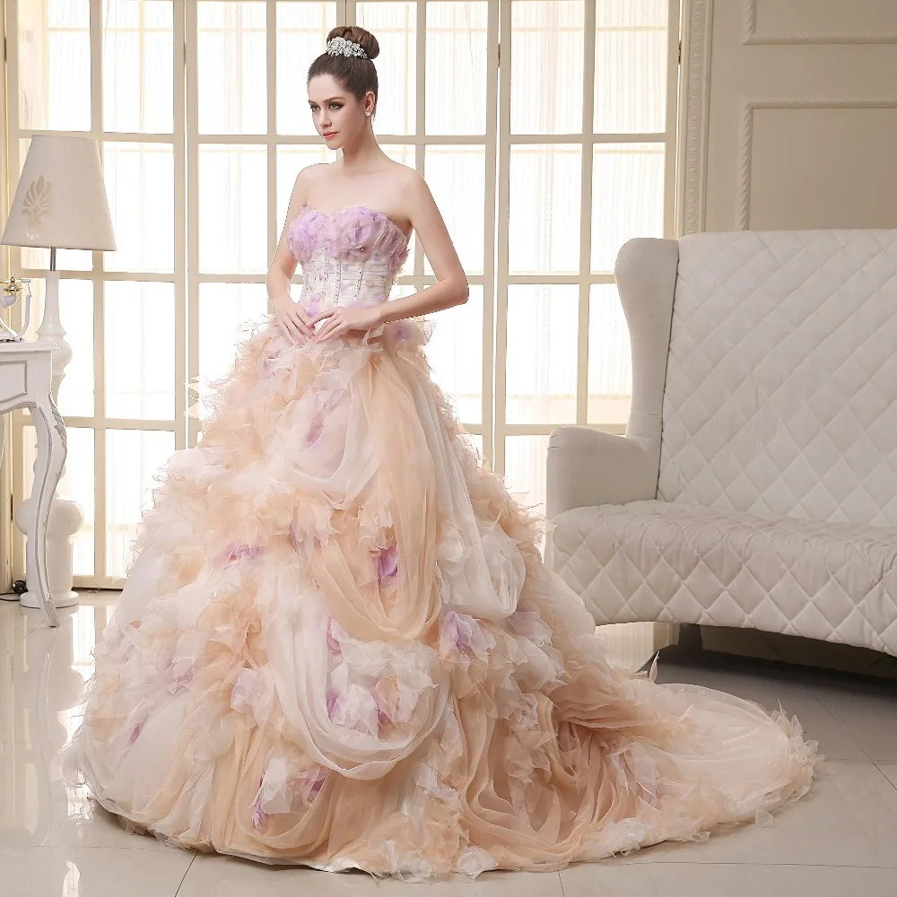 Popular Light Pink Wedding Dress-Buy Cheap Light Pink Wedding ...