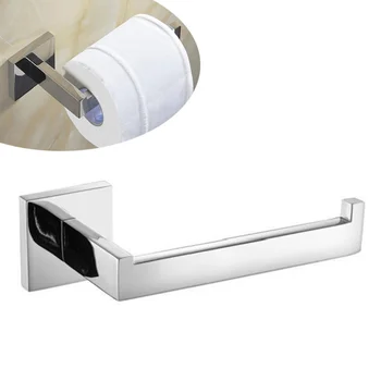 

Matte Black Toilet Paper Holder Wall Mount Tissue Roll Hanger 304 Stainless Steel Bathroom Accessories Home Cocina Kitchen