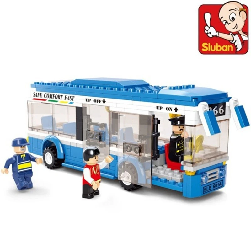 Sluban-235pcs-Bus-City-Car-Building-Blocks-Educational-toys-DIY-assemblage-bricks-Action-Toy-Figures-toys (1)