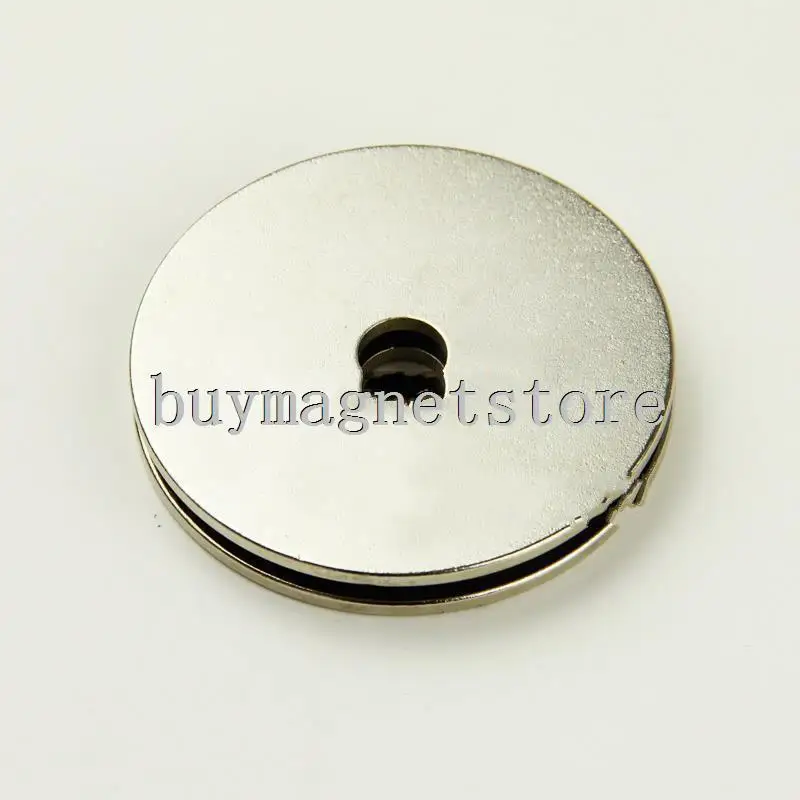 

Lots 2pcs 50 mm x 2 mm Hole 8 mm Super Strong Rare Earth Neo Neodymium Disc Magnets ndfeb Neodymium magnets
