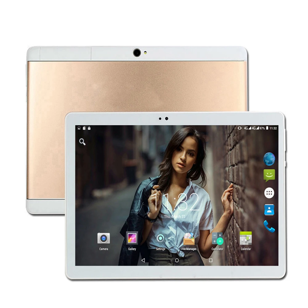 10 дюймов android 7 0 планшетный ПК телефон 3G вызова 1280X800 dual sim карты wifi gps &quotпланшет с