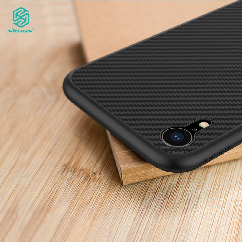 Nillkin Synthetic Fiber cover for iPhone XR case Luxury phone shell Back Cover Xr |