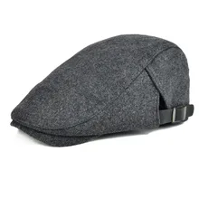 VOBOOM, шерстяная твидовая плоская кепка, Черная кепка для гольфа, Классический берет, регулируемый, для папы, Boina, для женщин, Гэтсби, солнцезащитные шапки, 031