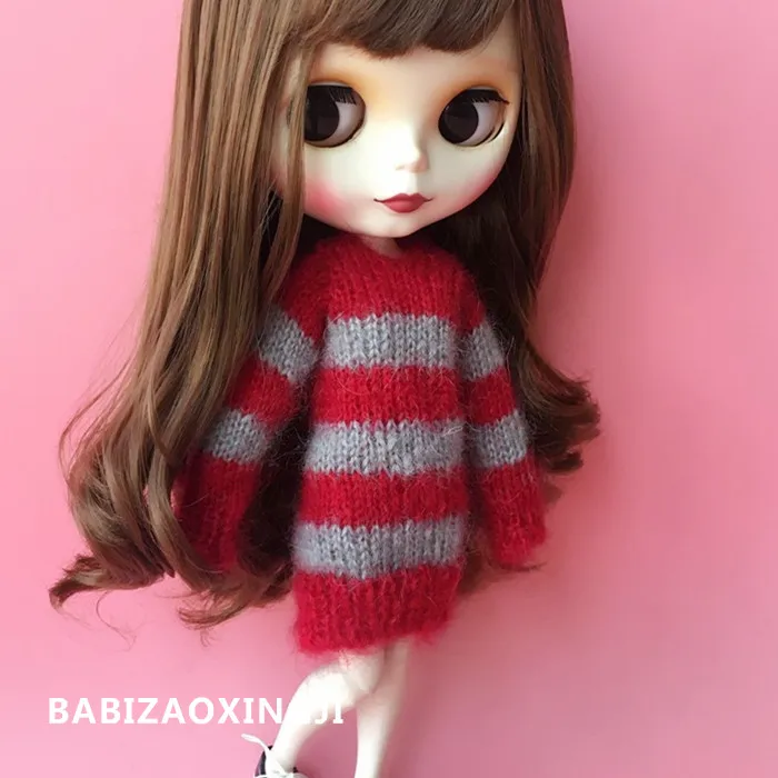 Мода 1/6 Одежда для кукол blyth одежда свитер для 30 см кукла blyth 1/6 Pullip Кукла Одежда для Барби