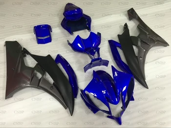 

YZF600 R6 2006 Bodywork YZFR6 2006 - 2007 Blue Black Plastic Fairings YZF R6 07 Fairing Kits