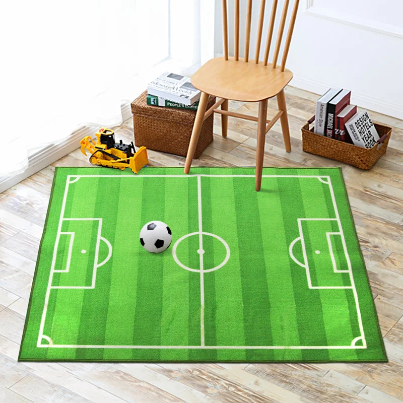 

Children Football Field Gate Carpet World Cup Stadium Carpets Living Room Superstar Salono Parlor Rug Bedroom Blanket Mat