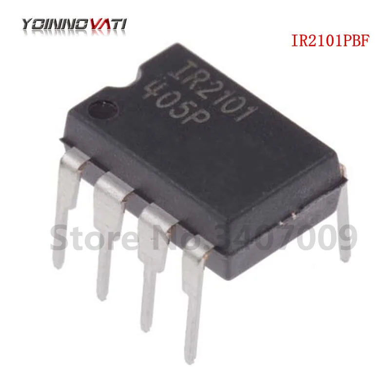 10 шт. IR2101PBF DIP8 IR2101 драйвер ворот HI LO DRVR 600V 130mA 50ns сбоку новый оригинальный |