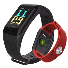 RUIJIE F1 Plus Fitness Smart Bracelet Podometer Heart Rate Monitor Smart Band Pulsometer Blood Pressure Measurement Pulse Watch