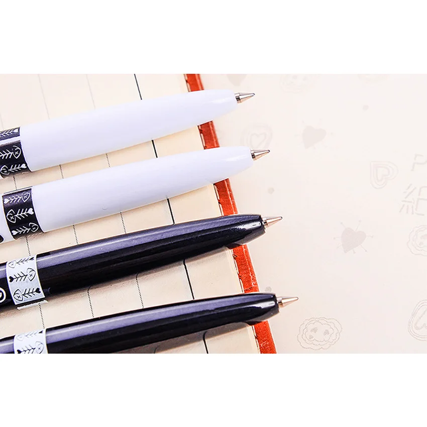 1pcs/lot Cute Black and White Cat Cartoon Ballpoint Pen Writing ballpoint pen School Office supplies 0.5mm