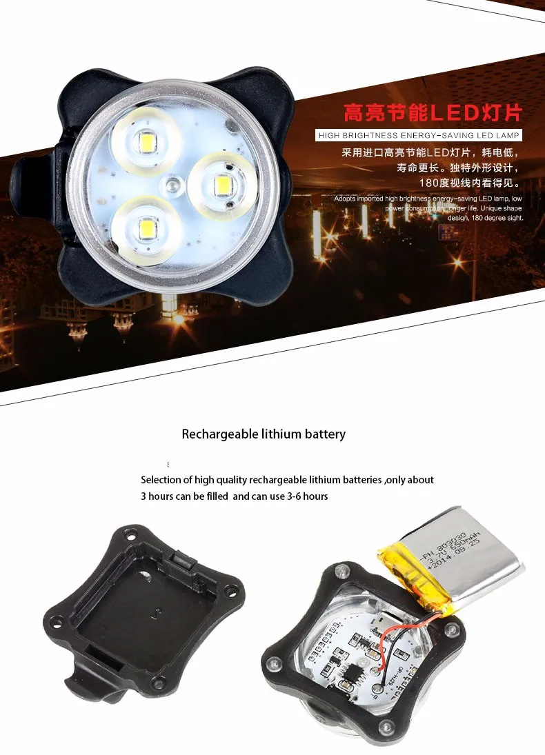 Excellent Rechargeable USB Bike Tail Light Bicycle Taillight Mtb Cycling Light 3 LED Rear Seat Front Lamp Bycicle Light 2 Color Available 1 Excellent Rechargeable USB Bike Tail Light Bicycle Taillight Mtb Cycling Light 3 LED Rear Seat Front Lamp Bycicle Light 2 Color Available 1