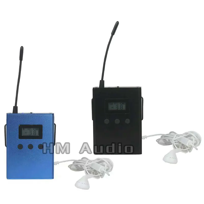 Top Portable profession Wireless digital two-way tour guide system 300 meters distance Museum Tour group Exhibition Hall