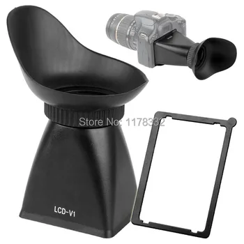 

Free shipping 2.8X 3" LCD Viewfinder Magnifier Eyecup Extender V1 For Canon 5D Mark II 7D 500D Nikon D700 D800 Rebel T1i
