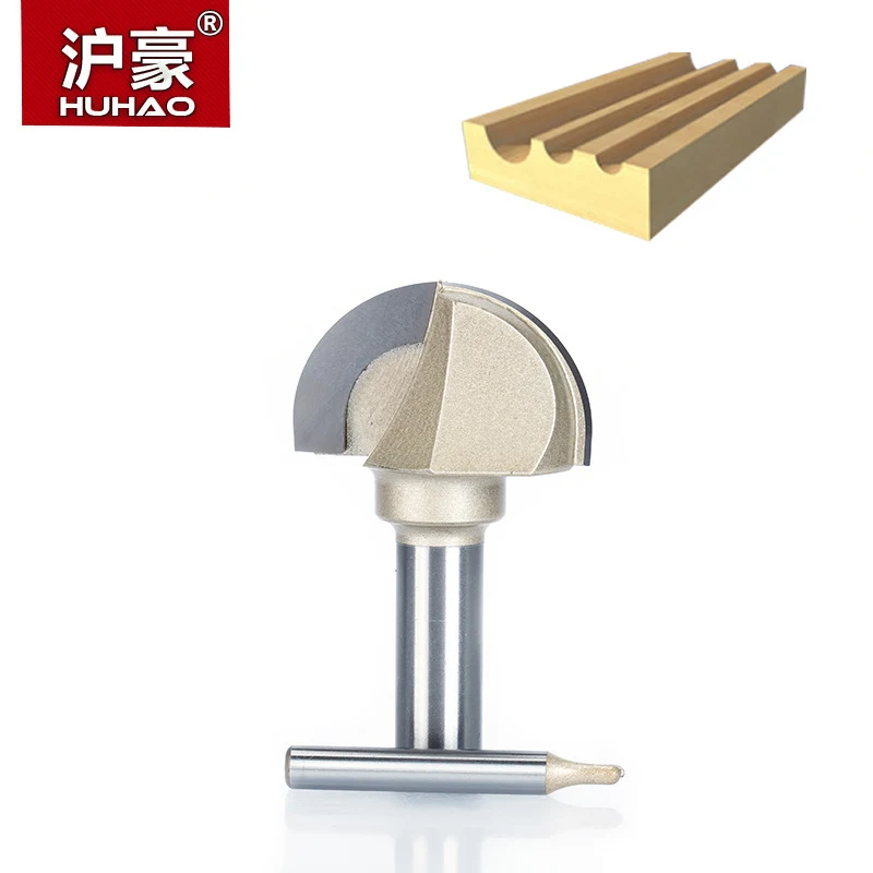 

HUHAO 1pc 1/2" 1/4" Shank Cove Box Bit Double Edging Router Bits For Wood Tungsten Carbide Woodworking Endmill Miiling Cutter