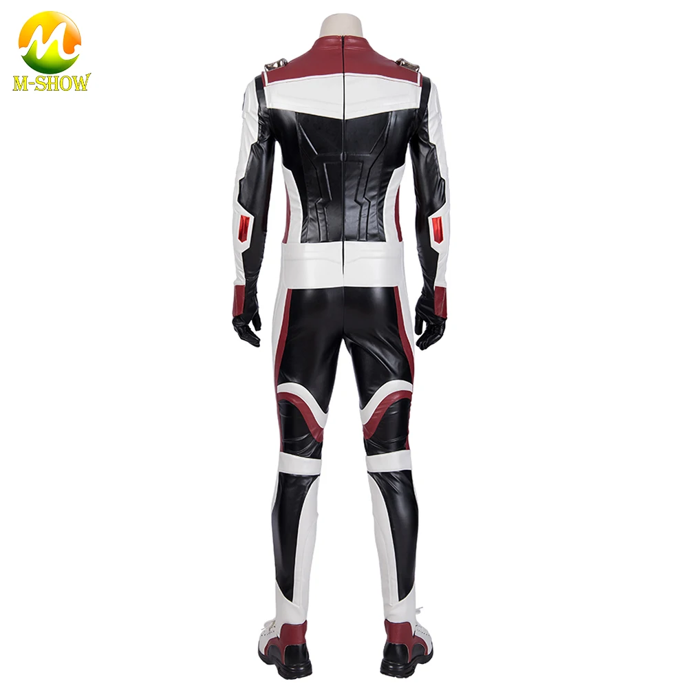 The Avengers Endgame Cosplay Costume Quantum Realm Superhero Cosplay Costume Jumpsuit Full Set Halloween Party Custom