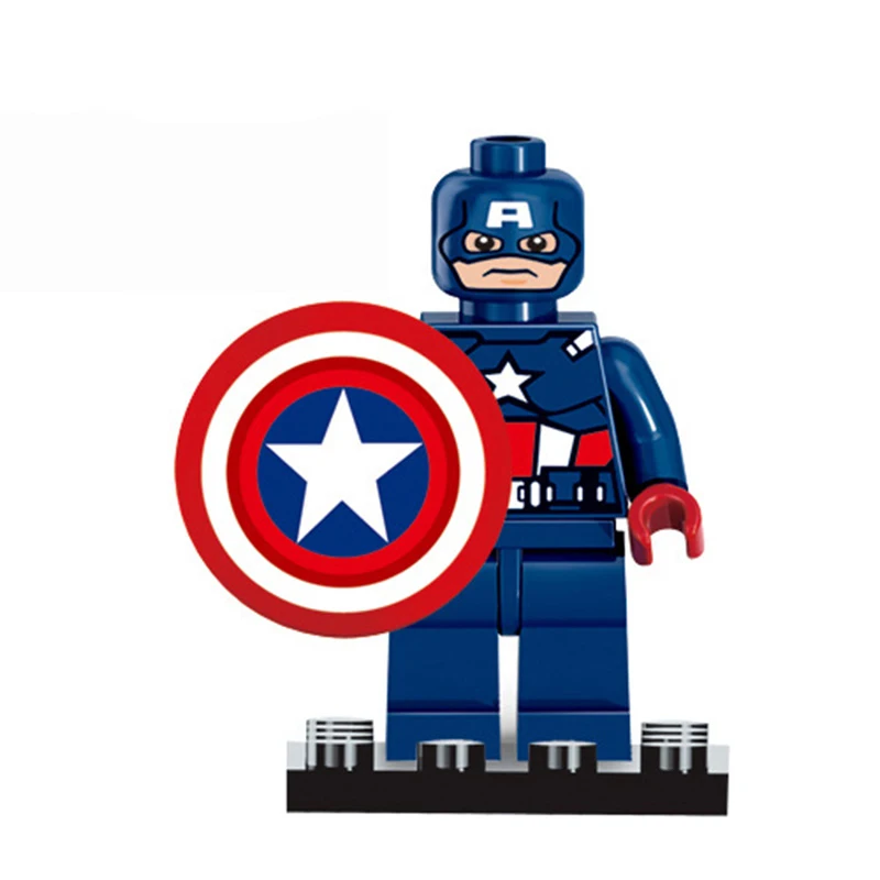 Marvel Super Heros Avengers3 для лего кирпичные фигурки Железный человек Халк Тор Капитан