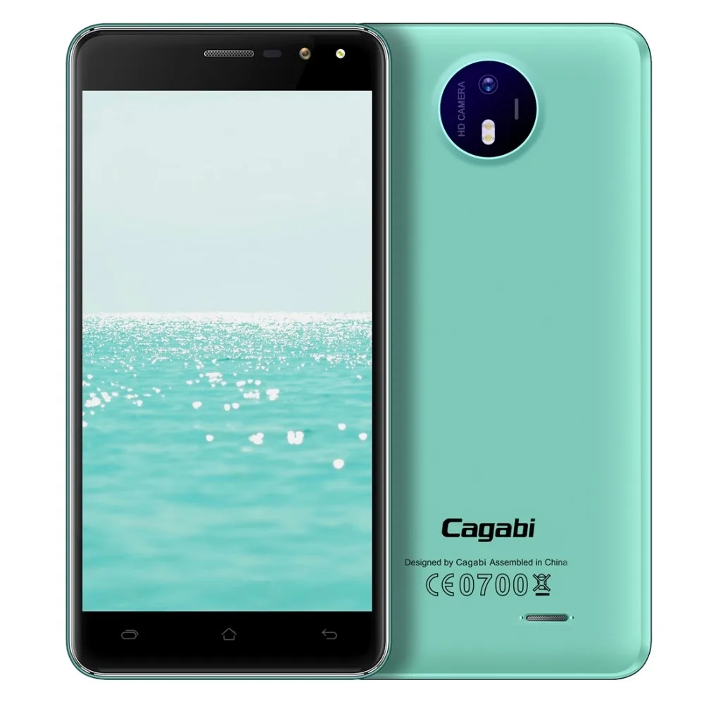 VKworld Cagabi One мобильный телефон 5,0 дюймов ips MTK6580A четырехъядерный Android 6,0 1 Гб ram 8 Гб rom Двойная Вспышка gps FM фонарик - Цвет: Green