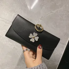 Women Wallets Finger Phone Clutch Bag Purses Flower Long Wallets For Girl Money Coin Pocket Card Holder Female Wallets 2019 female wallets phone clutch bag purses bow knot long wallets for girl ladies money coin pocket card holder women s wallets