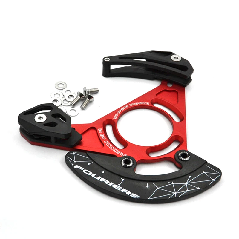 

Fouriers MTB Chain Guide Guards Bike Single Speed Bicycle ISCG ISCG05 For 32~38t Alloy 6061-T6 Enclosed Chain Guide