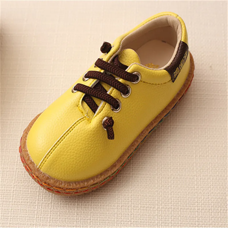 Xinfstreet/Брендовая обувь для мальчиков; зимняя однотонная детская повседневная обувь; мягкие детские кроссовки из искусственной кожи для маленьких мальчиков; размеры 21-30
