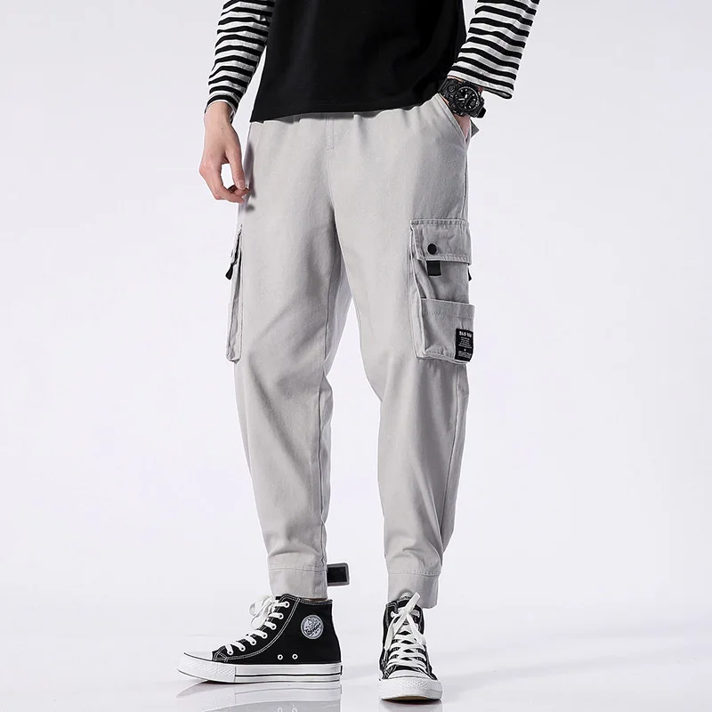 M-4XL 5XL 2019 Spring Track Pants Men Sweatpants Mens Joggers Pants Cargo Camo Tactical Harem Mans Jogger