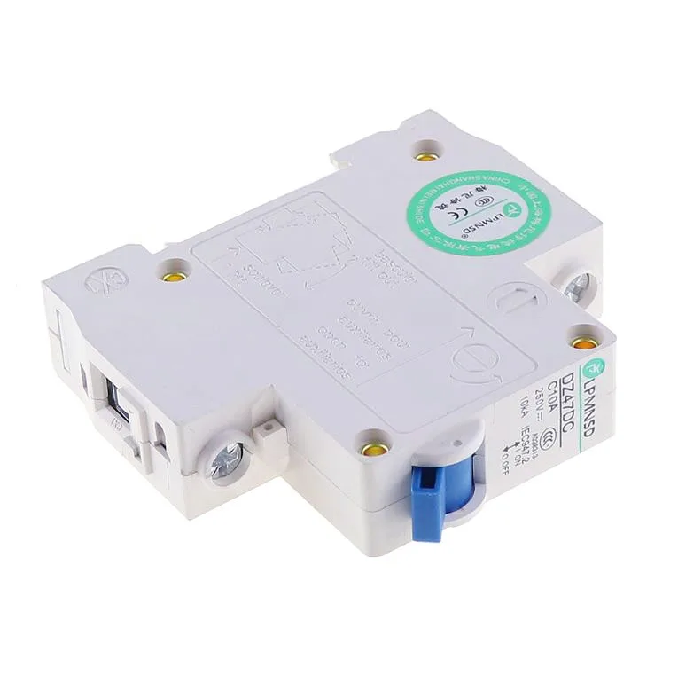 Постоянного тока 1 P 6A 10A 16A 20A 25A 32A 40A 50A 63A Direct250V фотоэлектрических работающий на постоянном токе от солнечных батарей цепи автоматический воздушный выключатель 1 палки C45