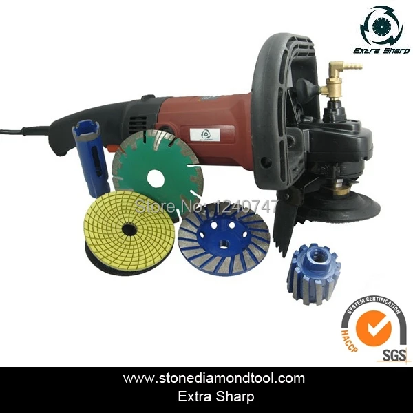 1200W 125mm M14 Electric Wet Angle Grinder Machine for Stonesin