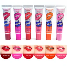 New Women Girls Lip Gloss matte waterproof lipstick TATTOO Megic Color Peel Mask Tint Pack Long Lasting Makeup lips Tools