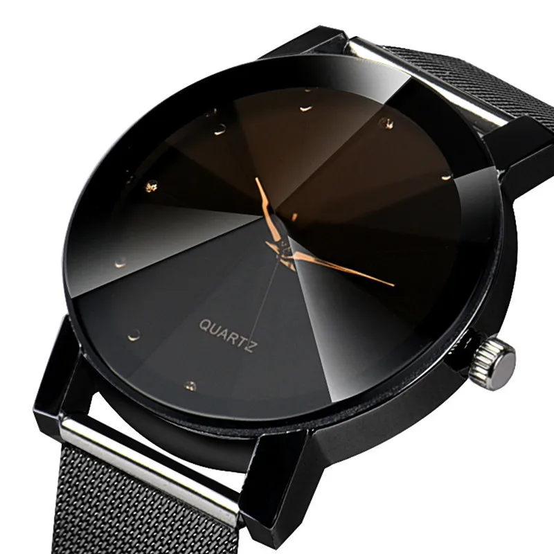 

Fashion Women Simple Dress Watch Crystal Stainless Steel Analog Quartz Wrist Watch Women Bracelet Watches Relojes Mujer