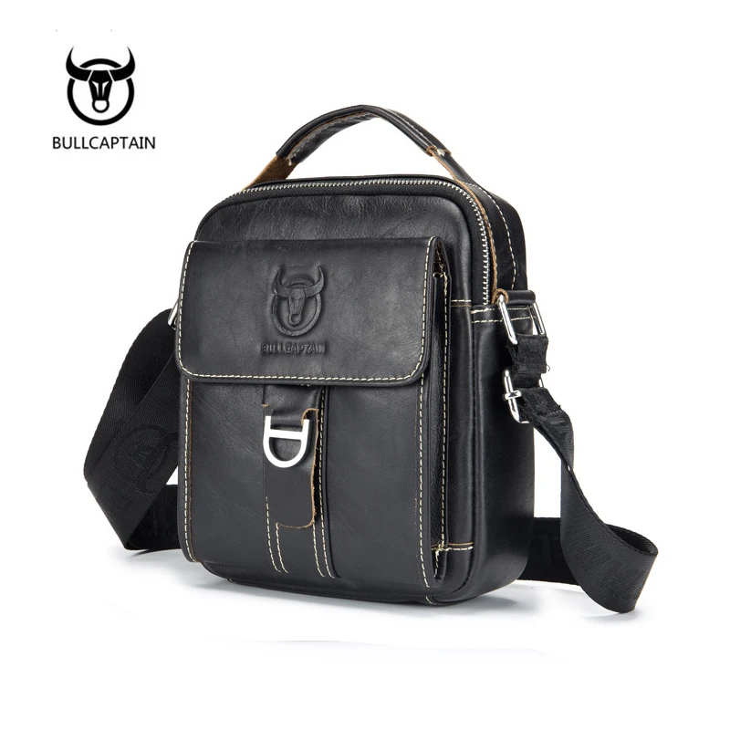 Сумка BULLCAPTAIN Мужская винтажная из натуральной воловьей кожи|men shoulder bag|bag genuinemens