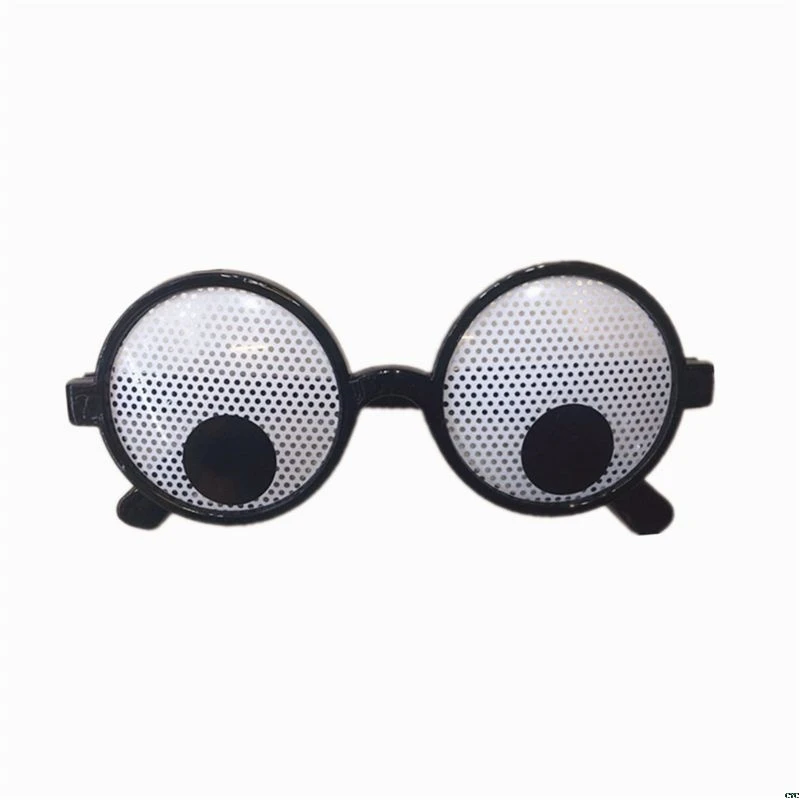 Очки Googly Eyes Пластиковые Круглые вечерние сувениры, новые оттенки, вечерние игрушки, смешные Костюмные очки аксессуары для детей и взрослых