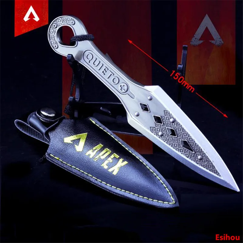 Игра APEX легенды Dagge Косплей детали костюма Heirloom Cacodemon Kunai Melee оружие кожи призрак оружие Металл Модель подарок