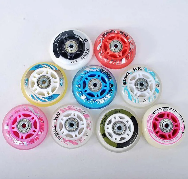 free shipping roller skates wheels PU 64mm 70mm 72 mm clearance salein